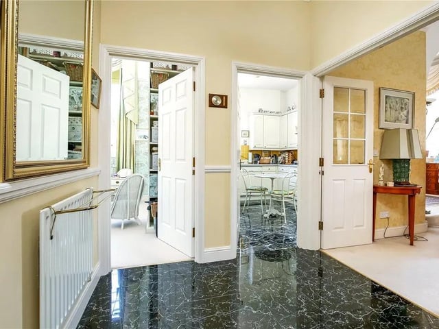 The wider mansion is a grade II listed property.