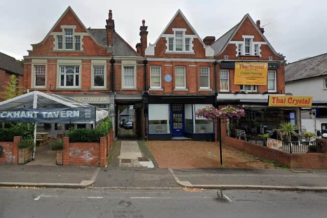 The BBC tool shows that there was an 11 per cent in increase in restaurants since 2020. Picture: Google Street View