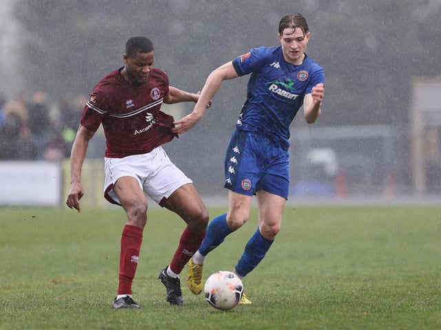 Action from Worthing's National League South defeat at Chelmsford