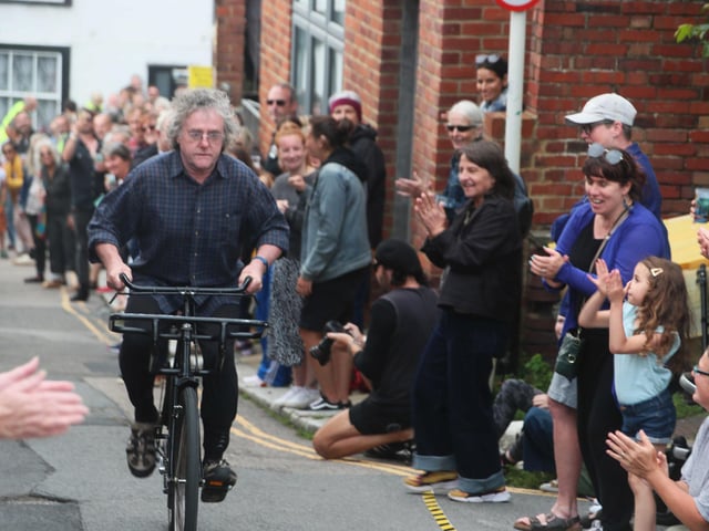 Hastings Old Town Carnival Week 2023: Bike Race. Photo by Roberts Photographic.