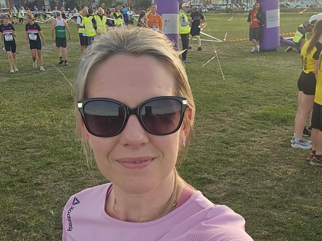 The Arunners five-mile beach run took place in Littlehampton