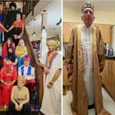The cast of Aladdin is made up of shopkeepers and residents of Arundel