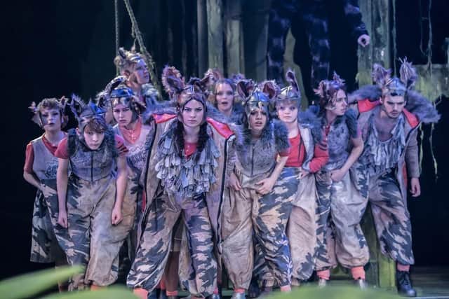 Chichester Festival Youth Theatre's The Jungle Book. Photo: Johan Persson