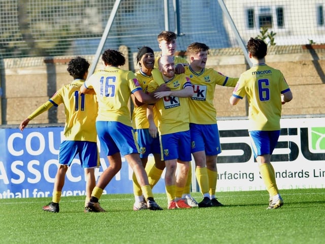 Lancing v Eastbourne United, SCFL premier