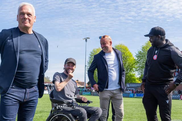 Some of Worthing's bosses soak up Saturday's celebrations