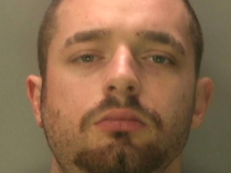 A man has been jailed for 21 months after wielding a metal motorcycle chain to smash numerous car windows in Bognor. Inde Sneddon, 24, of no fixed address, was sentenced when he appeared at Portsmouth Crown Court on February 13. He had been remanded in custody since December 20 when he shouted homophobic abuse at a bus driver and smashed the bus window, before stealing a motorcycle chain and smashing windows of a number of parked cars in the Nyewood Lane area. When police responded he continued to wield the chain, threatening to kill a police officer and kicking a police dog. Sneddon was charged and pleaded guilty to 14 counts of criminal damage, resisting arrest, causing unnecessary suffering to a protected animal, theft from a motor vehicle, possession of an offensive weapon, threats to kill, and a public order offence.