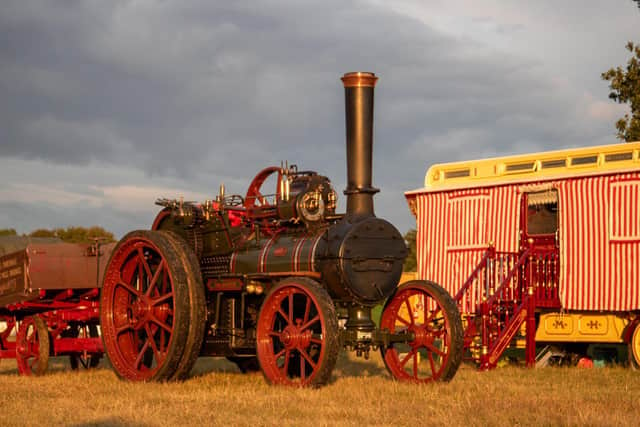 A Traction Engine at the Sussex Steam Rally