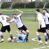 Bexhill outnumber Saltdean on their way to a 2-0 win | Picture: Joe Knight