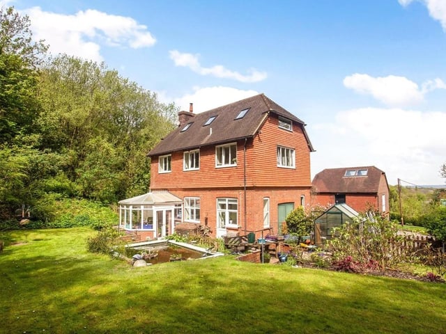 The Well House occupies a secluded plot