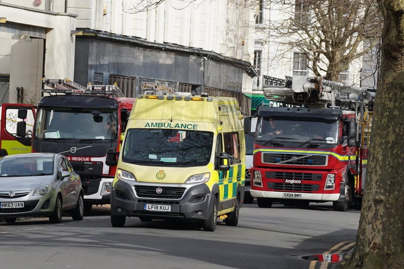 A 12-year-old boy has sustained ‘serious injuries’ after falling through a roof in Eastbourne, Sussex Police have reported