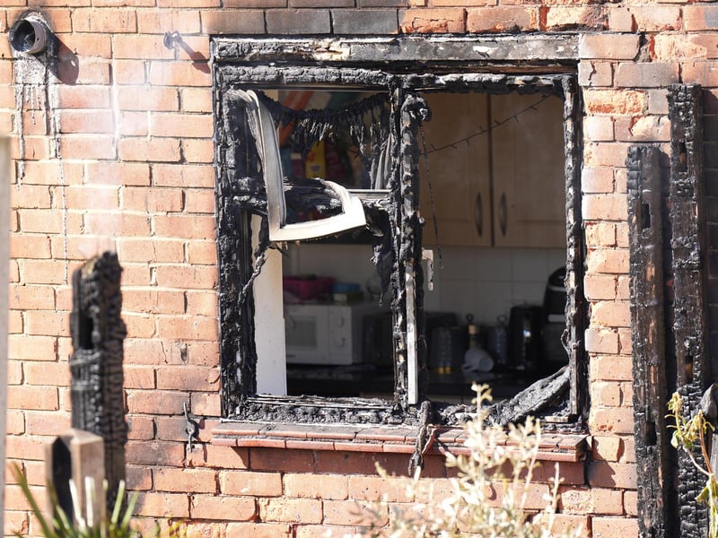 Fire crews are tackling a blaze in Crawley, according to a West Sussex Fire & Rescue Service spokesperson.