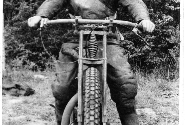 An un-named Eagles Rider in 1947