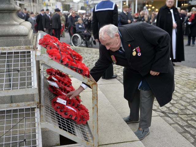 Eastbourne Remembrance Sunday Service (Photo by Jon Rigby)