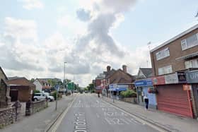 There is slow traffic on the A22 London Road in East Grinstead. Photo: Google Street View