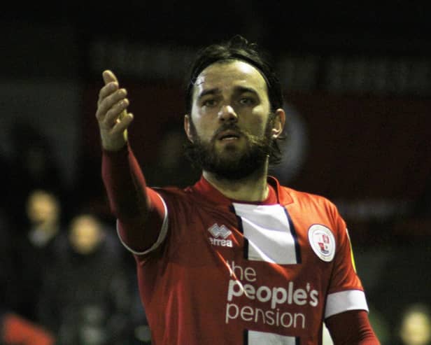 Crawley Town have confirmed that the contract of midfielder Jack Payne has been mutually terminated. Picture by Cory Pickford