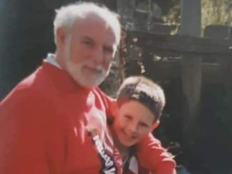 James Edwards' dad sadly passed away after he had organised the game in memory of his friend's father