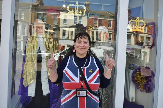 Bexhill businesses getting ready for the Coronation weekend. www.aspens.org.uk
