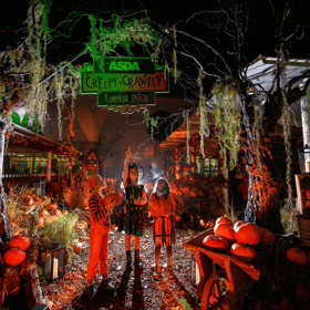 Asda’s West Green store in Crawley is rising from the dead as Asda Creepy Crawley this Halloween. Picture contributed