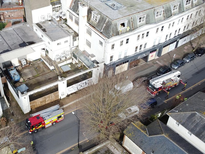 Police said emergency services were called to Bolton Road this afternoon (March 3), where the boy had fallen through a roof