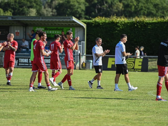 Action photos of Isthmian League Hassocks FC Vs Herne Bay FC : Hassocks FC v Herne Bay FC, Isthmian south east division