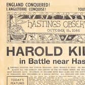 Pages from the 1966 Battle of Hastings supplement