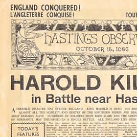 Pages from the 1966 Battle of Hastings supplement
