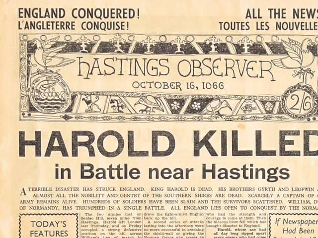 Pages from the 1966 Battle of Hastings supplement