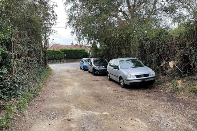 AUCTION: Land on the north side of Pulborough Road in Cootham 