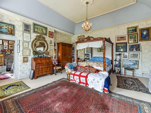 Another of the property's generously sized bedrooms?