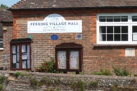 The old flint wall at Ferring Village Hall is now in a state of disrepair and collapse in places, and a complete rebuild is the only realistic solution
