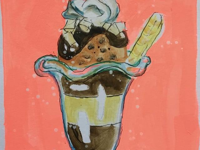 One of the postcards available at this summer's auction.