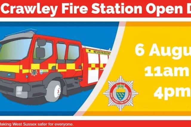 Fun for all the family at Crawley Fire Station this weekend