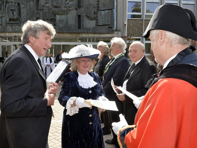 County Proclamation of the new King at County Hall, Lewes (Photo by Jon Rigby)