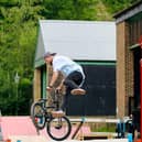 See BMX demonstrations in the pop-up skate park at the annual Retro Wheels event at Amberley Museum. Picture: Emma Wood / Amberley Museum / Submitted
