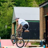 See BMX demonstrations in the pop-up skate park at the annual Retro Wheels event at Amberley Museum. Picture: Emma Wood / Amberley Museum / Submitted