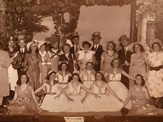 Littlehampton Musical Comedy Society's first production, The Arcadians, in 1952