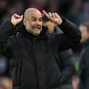 Manchester City manager Pep Guardiola will welcome Brighton in the Premier League on Saturday