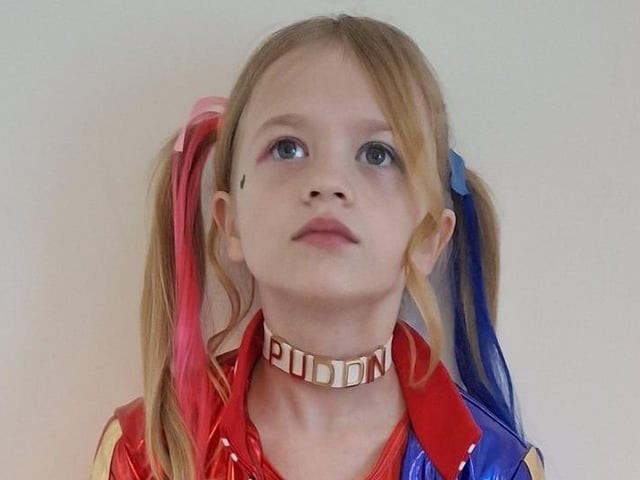 Rachael Sanger sent in this picture, Harley Quinn