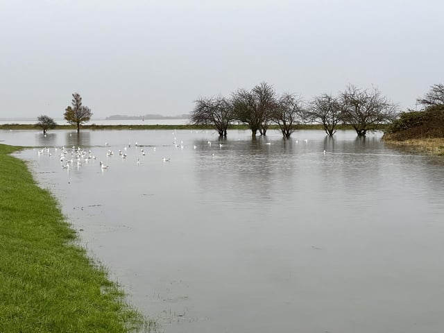 Portsmouth Flooding by Marcin Jedrysiak - Eastern Road