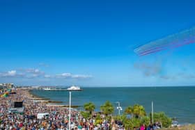 Red Arrows at Airbourne