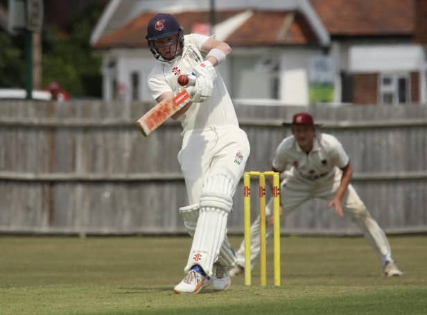 Ryan Maskell hit an incredible 178 for Bognor in their win over Three Bridges. Picture by Martin Denyer.