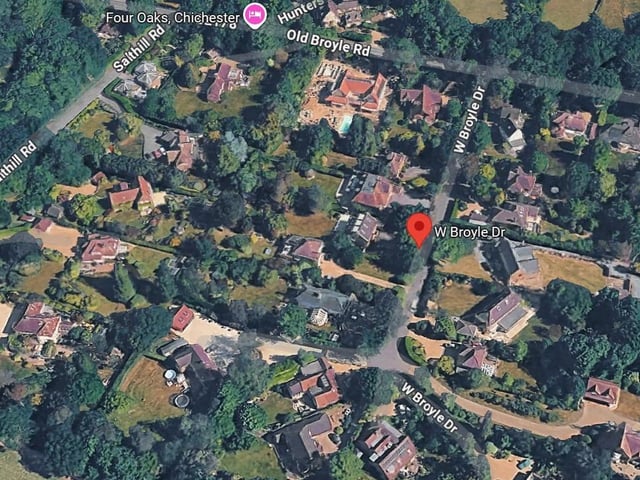 A property in West Broyle Drive sold for £1,900,000 on January 10.