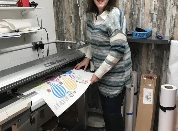 Griffin Designs owner Karen Griffin, which offers personalised printing to clothing and soft toys, is one of the local businesses that has benefitted from the initiative in the past