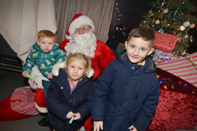 Christmas on the Coast in aid of St Michael's Hospice at Stade Hall, Hastings Old Town.