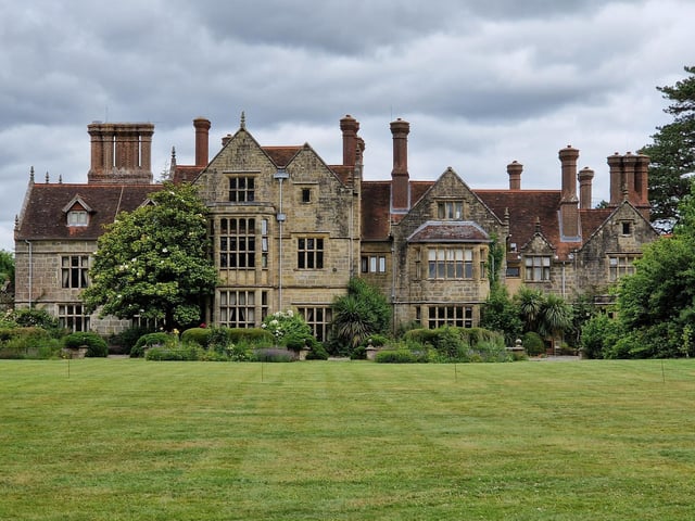 Borde Hill in the sunshine in June 2024