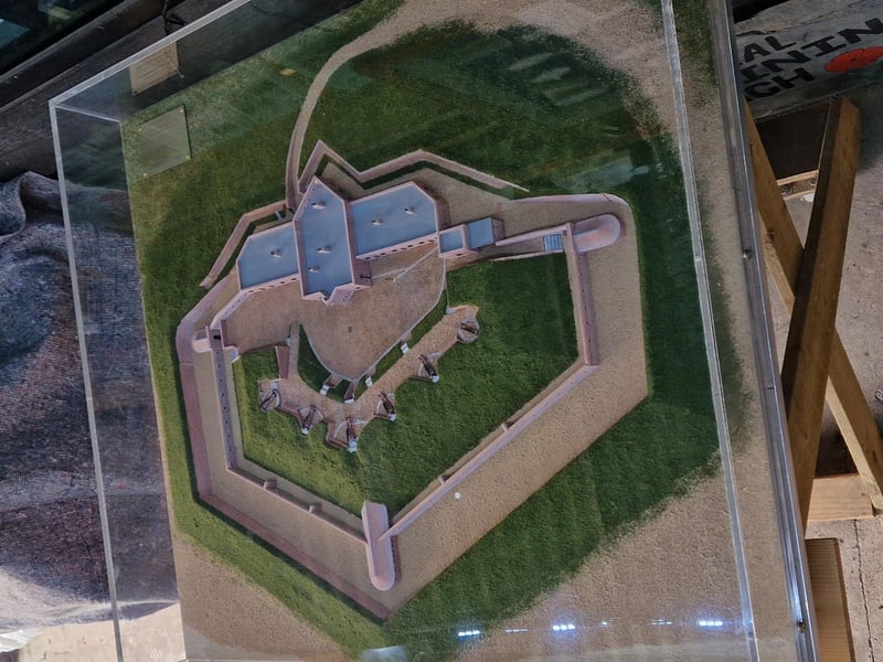 The Lord-Lieutenant of West Sussex, Lady Emma Barnard, has been given a tour of Shoreham Fort and shown the vision for the future before presenting the King's Award for Voluntary Service to the Friends of Shoreham Fort.
