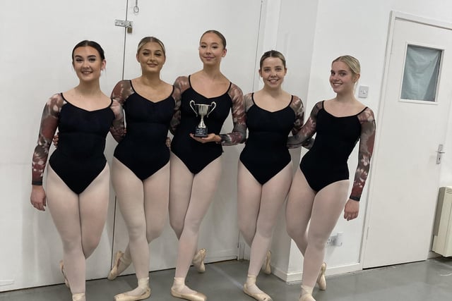 The dancers won 18 trophies and placed first, second and third throughout the competition