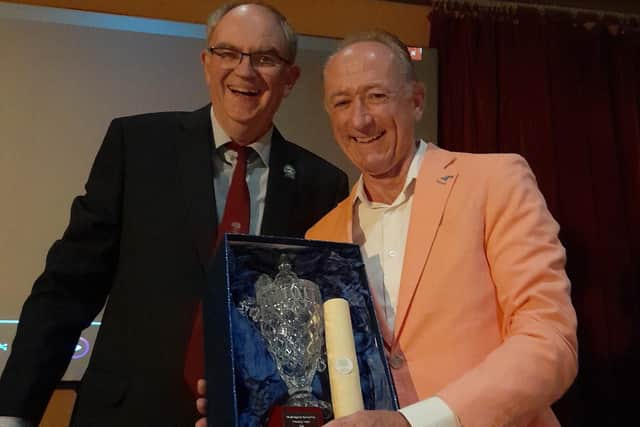 Presentations as the clubs celebrate in New York