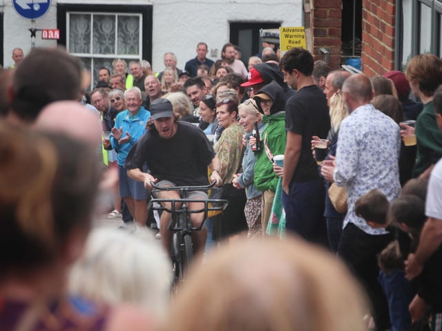 Hastings Old Town Carnival Week 2023: Bike Race. Photo by Roberts Photographic.