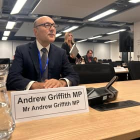 Andrew Griffith at the Local Plan Hearing on October 15 2026